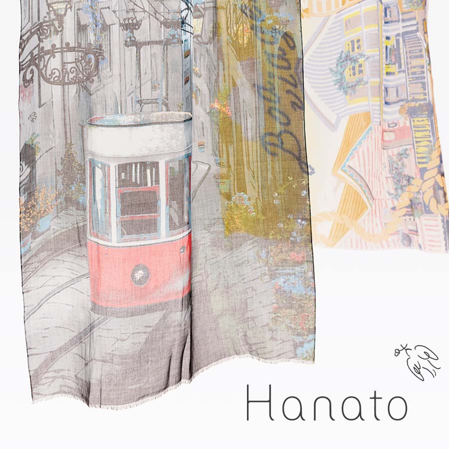 巻いて楽しい「Hanato（ハナト）」のネックアイテム